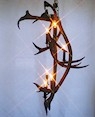 Caribou Assmetrical Antler Chandelier