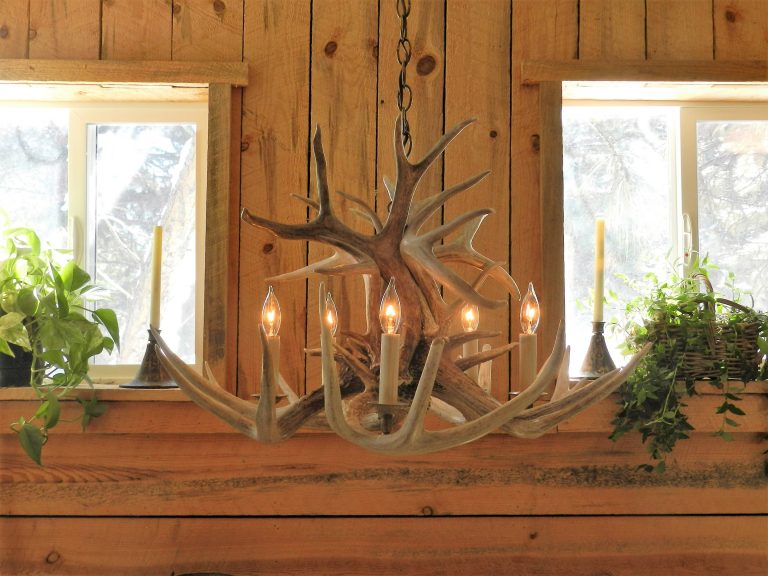Real Mule Deer & Reindeer Antler Chandeliers | Ragged Mountain Chandeliers